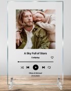 INSPIO Dal üvegen Spotify üveglap