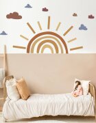 INSPIO Falmatrica gyerekszobába – Boho napsütéses szivárvány