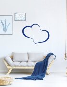 INSPIO Falmatrica hálószobába - Két szív