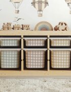 INSPIO IKEA TROFAST doboz matrica - kockás minta