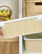 INSPIO Matrica IKEA TROFAST dobozhoz - Sárga hullámok