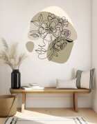 INSPIO Modern falmatrica előszobába - Női arc