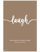 INSPIO Modern képek - LAUGH ne felejts el mosolyogni
