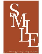 INSPIO Modern képek - SMILE nappaliba