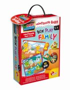 INSPIO MONTESSORI BABY BOX PLAY FAMILY - Beillesztős játék kisállatok