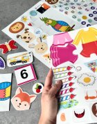 INSPIO Pótkiegészítők Montessori könyvhöz - legfeljebb 7 darab választható