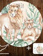INSPIO szőnyeg gyerekszobába - Oroszlán a SAFARI kollekcióból