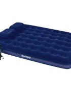Bestway felfújható matrac párnával és levegőszivattyúval 203x152x22 cm