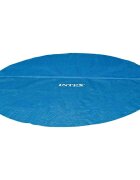 INTEX kék polietilén szolár medencetakaró 206 cm