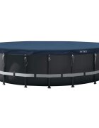 INTEX Medencefedél Ø610 x 20 cm Kerek PVC és PET