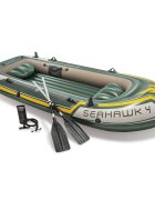 INTEX Seahawk 68351NP 4 személyes csónakszett evezőkkel/pumpával