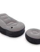INTEX "Ultra Lounge Relax" 68564NP felfújható szék puffal