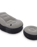 INTEX "Ultra Lounge Relax" 68564NP felfújható szék puffal