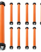 vidaXL 10 db csőmotor 20 Nm
