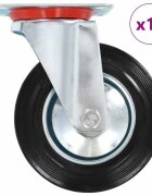 vidaXL 12 darab önbeálló görgő 160 mm