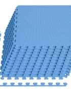 vidaXL 12 db kék EVA habszivacs padlószőnyeg 432 ㎡
