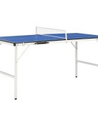 vidaXL 15 méteres kék pingpongasztal hálóval 152 x 76 x 66 cm
