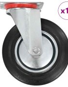 vidaXL 16 darab önbeálló görgő 200 mm