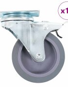 vidaXL 16 db önbeálló görgő 75 mm