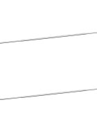 vidaXL 2 db fehér és ezüst alumínium függönytartó 90-135 cm