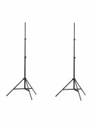 vidaXL 2 db fényállvány 78-210 cm