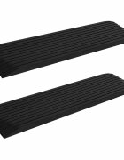 vidaXL 2 db gumi küszöbrámpa 110 x 32 x 38 cm