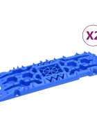 vidaXL 2 db kék nejlon vontatási táblák 107x31x7 cm