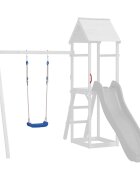 vidaXL 2 db kék polietilén hinta kötéllel 37 x 15 cm