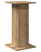 vidaXL 2 db kézműves tölgy színű fa hangszóróállvány 30 x 30 x 60 cm