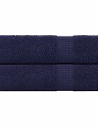 vidaXL 2 db sötétkék FROGN kéztörlő 50 x 100 cm 360 g/m²