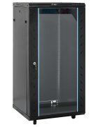 vidaXL 22U hálózati szekrény forgólábbal 19" IP20 60x60x120 cm