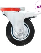 vidaXL 24 darab önbeálló görgő 100 mm
