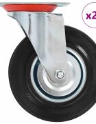vidaXL 24 darab önbeálló görgő 125 mm