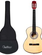 vidaXL 3/4-es klasszikus gitár és tok kezdőknek 36