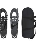 vidaXL 3 az 1-ben hótalp Fekete 785 x 22 cm Alumínium és HDPE