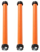 vidaXL 3 db csőmotor 40 Nm