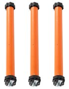 vidaXL 3 db csőmotor 50 Nm