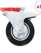 vidaXL 32 darab önbeálló görgő 100 mm
