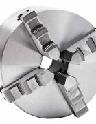 vidaXL 4 szorítópofás önközpontosító acél esztergatokmány 125 mm K12 125