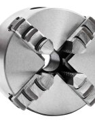 vidaXL 4 szorítópofás önközpontosító acél esztergatokmány 80 mm K12 80