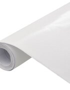 vidaXL 4D-s fehér autófólia 100 x 150 cm