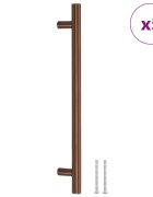 vidaXL 5 db bronz rozsdamentes acél szekrényfogantyú 192 mm