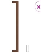 vidaXL 5 db bronz rozsdamentes acél szekrényfogantyú 320 mm