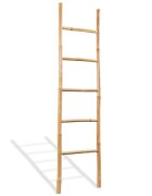 vidaXL 5 fokos bambusz törölközőszárító létra 150 cm