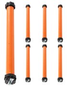vidaXL 7 db csőmotor 40 Nm
