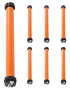 vidaXL 7 db csőmotor 50 Nm