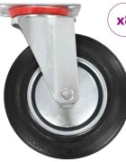 vidaXL 8 darab önbeálló görgő 200 mm