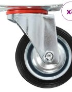 vidaXL 8 darab önbeálló görgő 75 mm