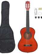 vidaXL 8 darabos klasszikus gitár kezdőkészlet 1/2 34