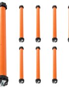 vidaXL 8 db csőmotor 50 Nm